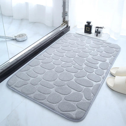 Non Slip Bath Mat with Cushioned Foam Top