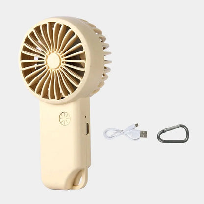 Compact Rechargeable Mini Handheld Fan - Luxicro