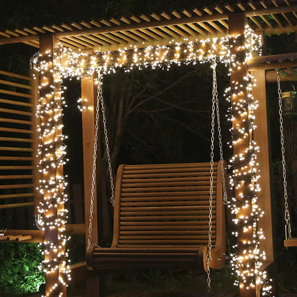 Bright Christmas LED Fairy Lights 10m Warm White String