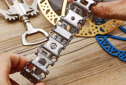 Tough Stainless Steel Survival Bracelet