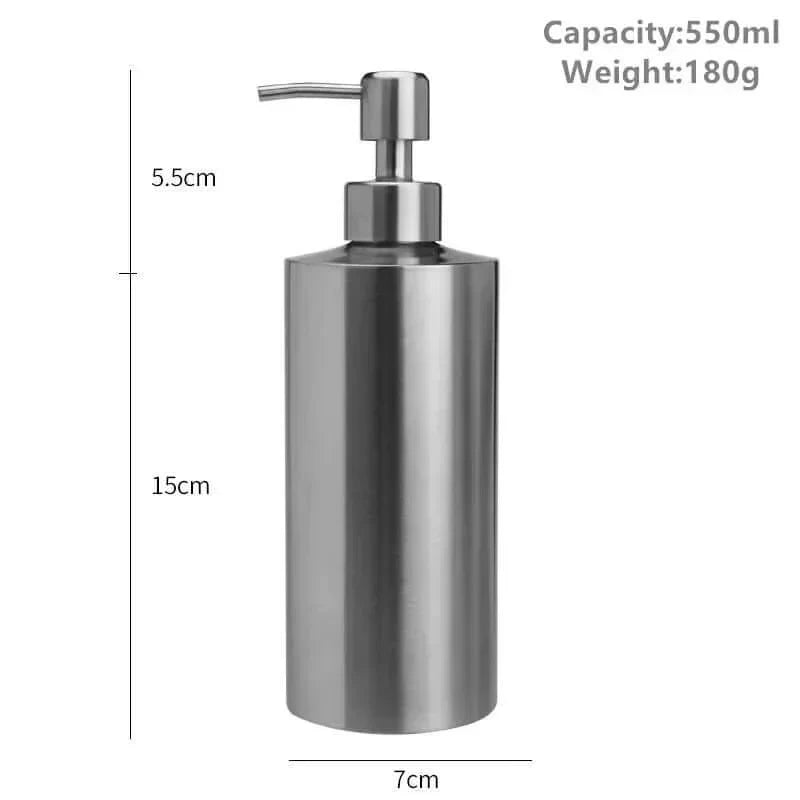 Premium Stainless Steel Soap Dispenser 250/350/550ml