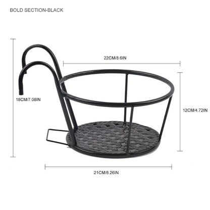 Space Saving Garden Planter Holder Rack