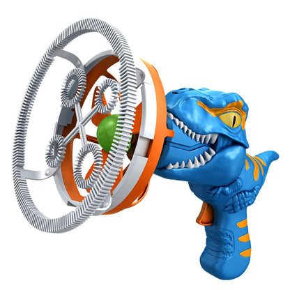 Colorful Kids Dinosaur Bubble Gun