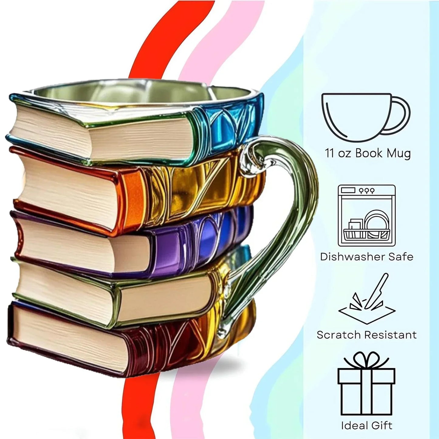 Book Lover's Literary Coffee Mug