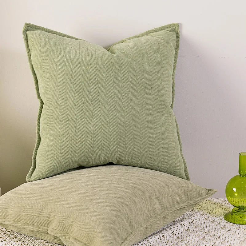 Plush Fleece Throw Pillow Cover - Luxicro