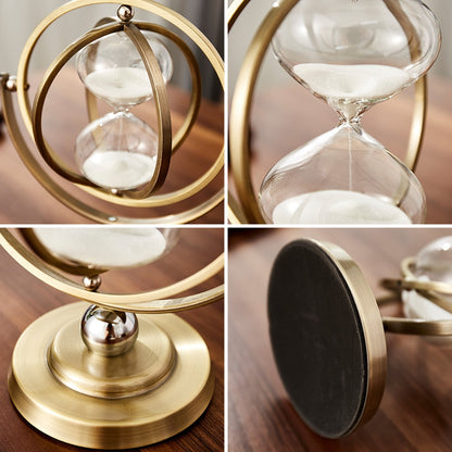 Classic Glass Office Timer Ornament