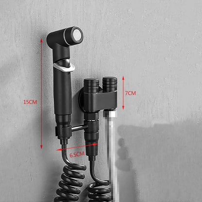 Contemporary Wall Mount Shower Head Spray Set