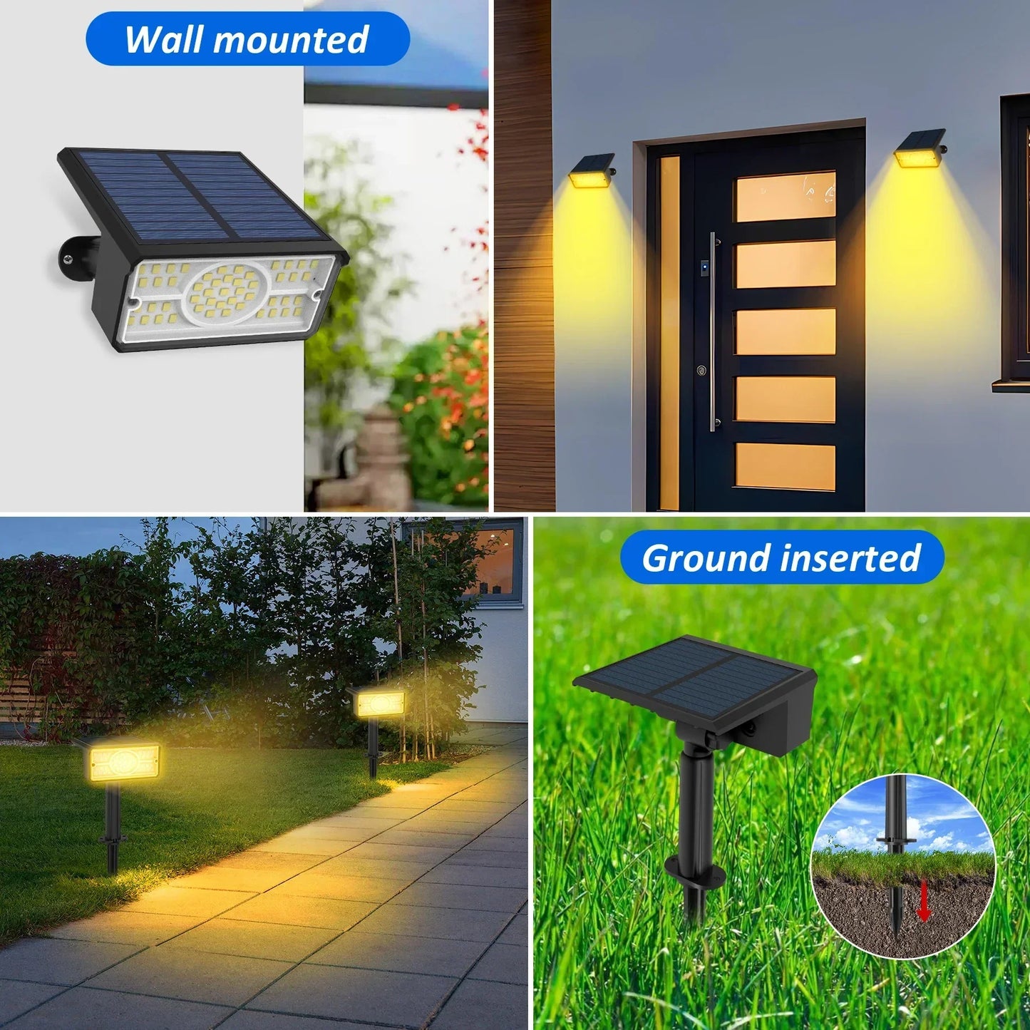 Wireless Solar LED Garden Light