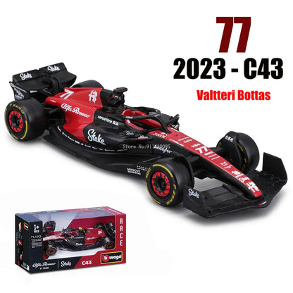 Detailed F1 Car Model 1:43 Scale Collectible Replica
