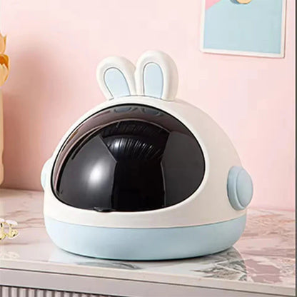 Cute Small Bunny Office Waste Basket