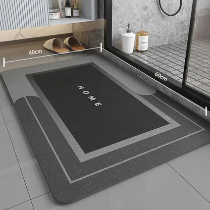 Non-slip Bath Mat Quick-dry Shower Floor Mat