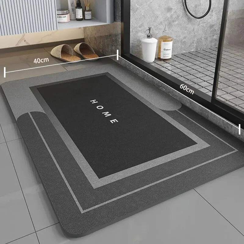 Non Slip Bathroom Mat | Fast Dry Shower Floor Mat