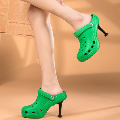 Comfortable Grip Summer Thick Heel Sandals