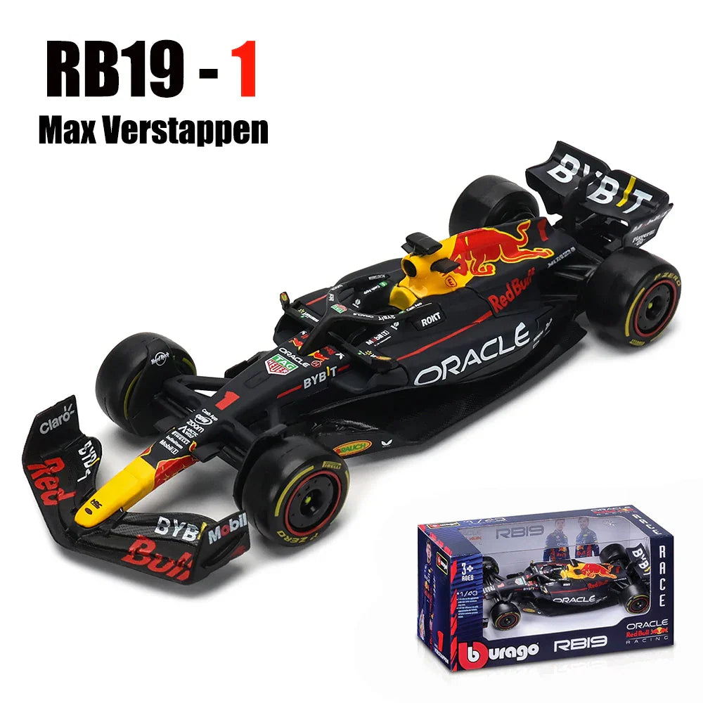 Detailed F1 Car Model 1:43 Scale Collectible Replica