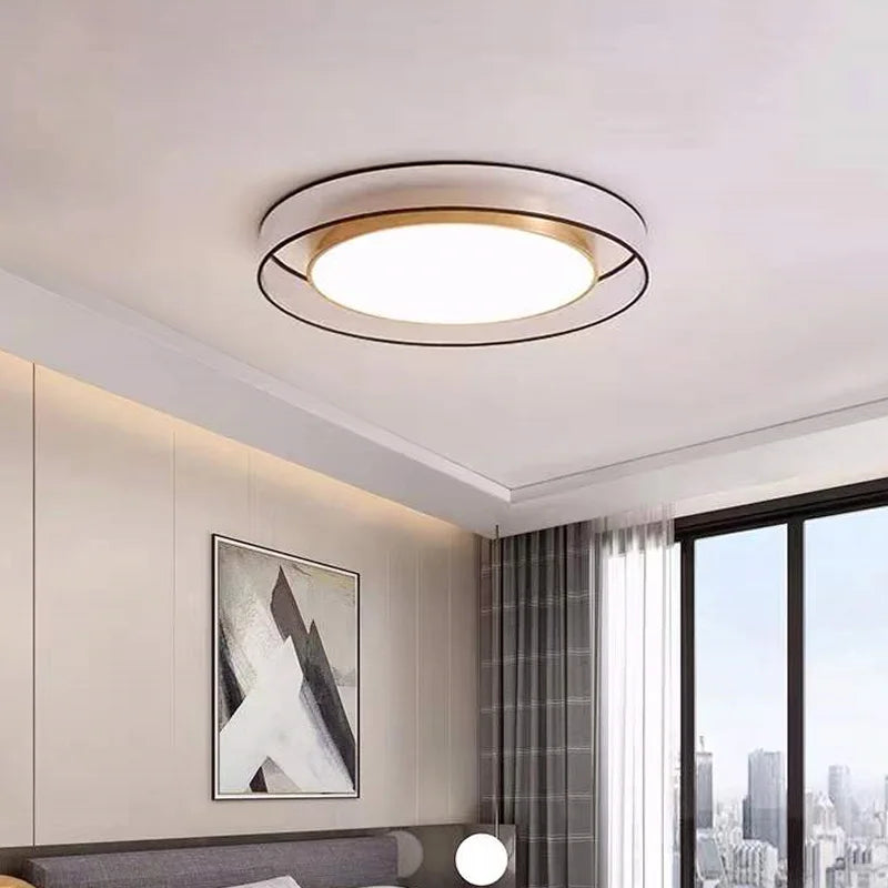 Modern Circular LED Ceiling Light Controller