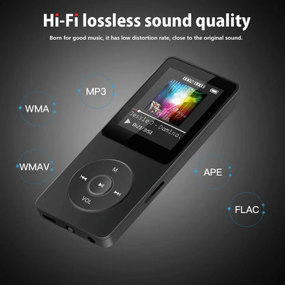 Compact Bluetooth Music Player with Wireless Sound