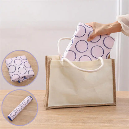 Compact Travel Ironing Mat with Thermal Protective Cover