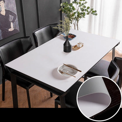 Simple Leather Water Resistant Table Pad