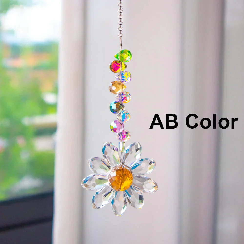 Vibrant Stained Glass Window Ornament - Luxicro