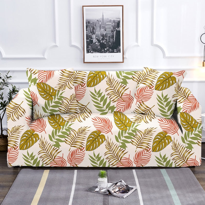 Comfortable Fit Elastic Couch Cover