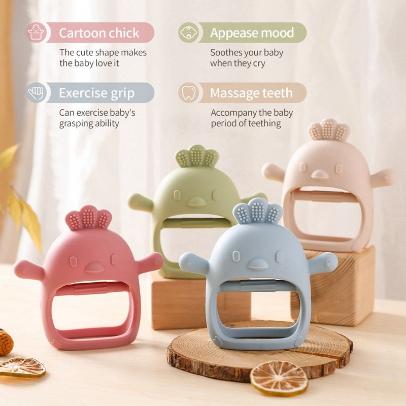 Soft Baby Teething Mittens