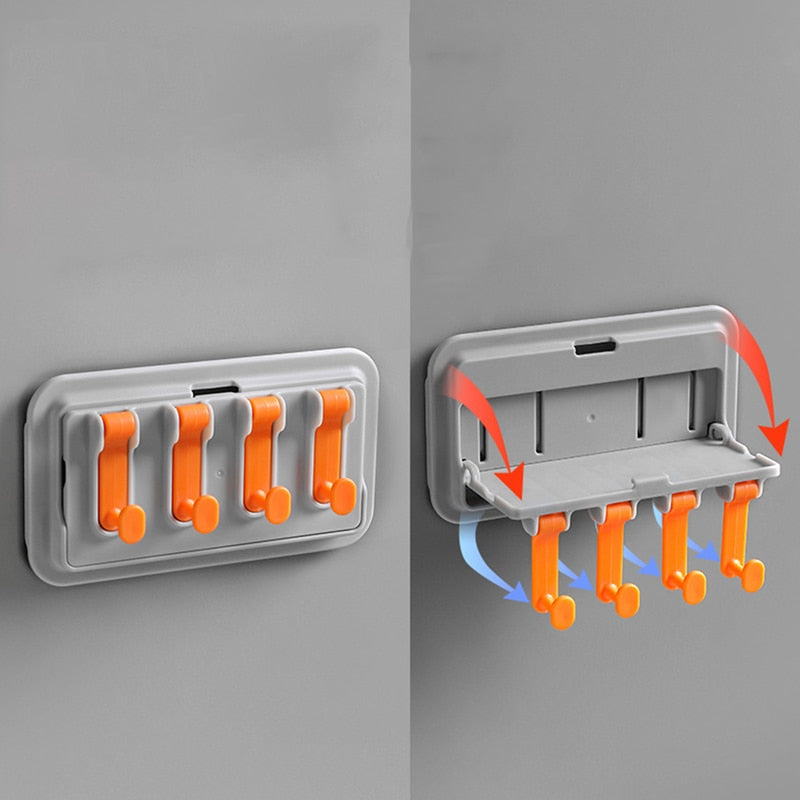 Compact Phone Holder Kitchen Shelf Organizer