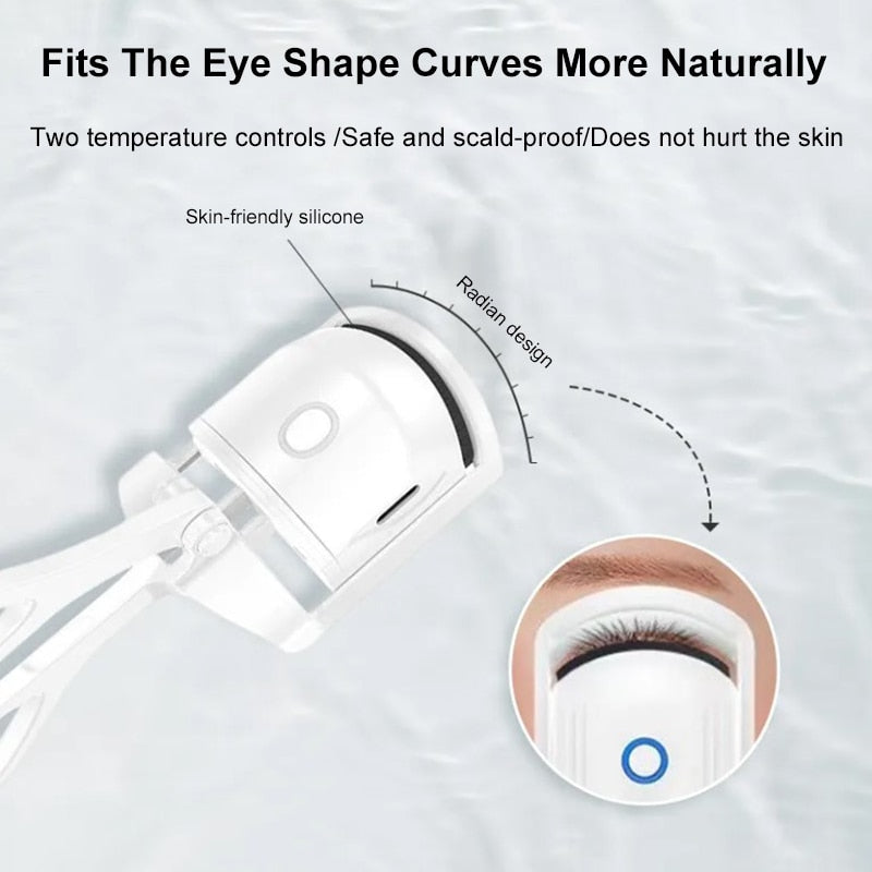 Easy Heat Eyelash Curler and Comb
