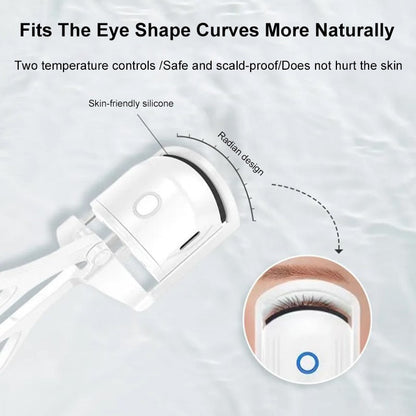 Easy Heat Eyelash Curler and Comb