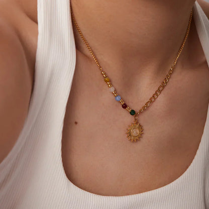 Pretty Bright Dainty Pendant Necklace