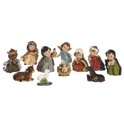 Classic 11pc Christmas Nativity Scene Figurines Set - Luxicro