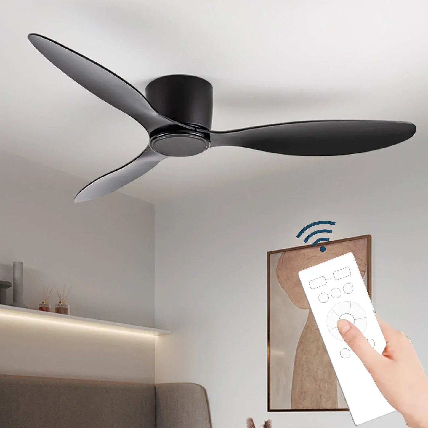 Stylish LED Ceiling Fan Lighting Kit
