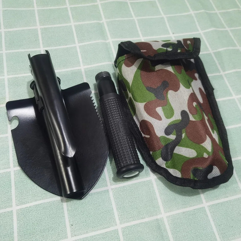 Compact Multi Tool Camping Steel Shovel