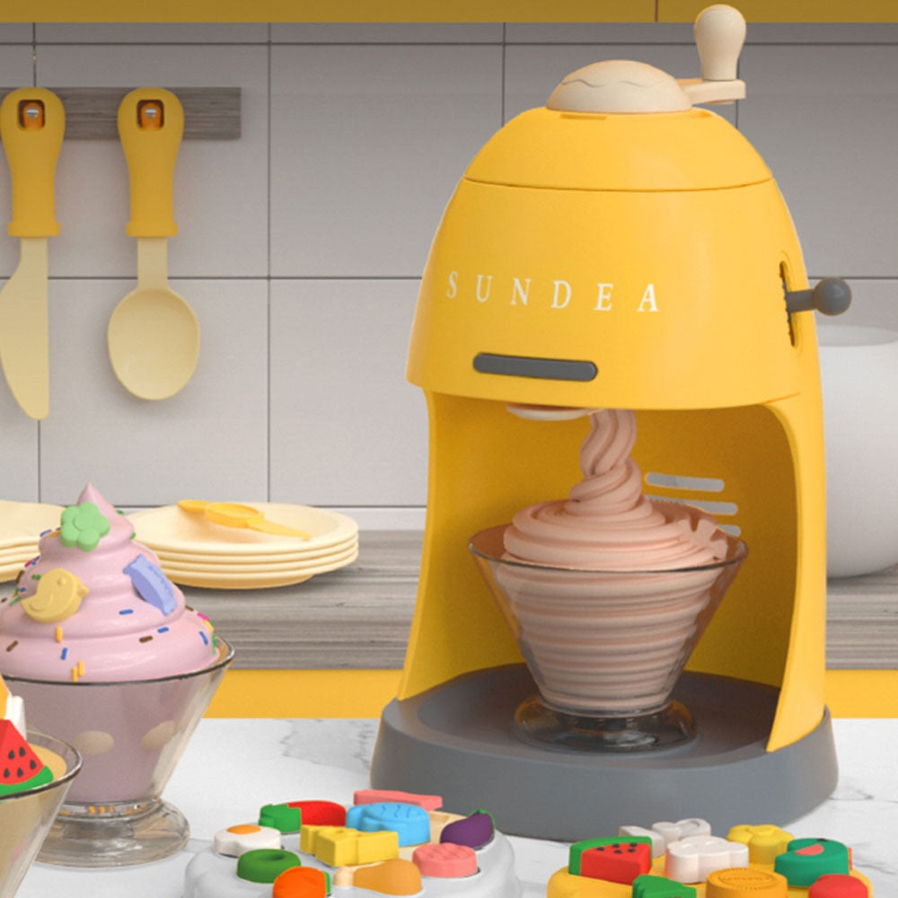 Compact Kids Play Kitchen Appliance Set - Luxicro