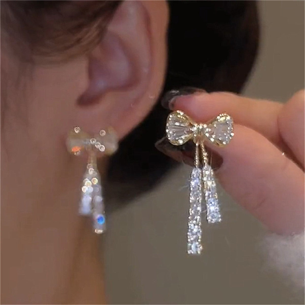 Boho Chic Long Drop Tassel Earrings - Luxicro