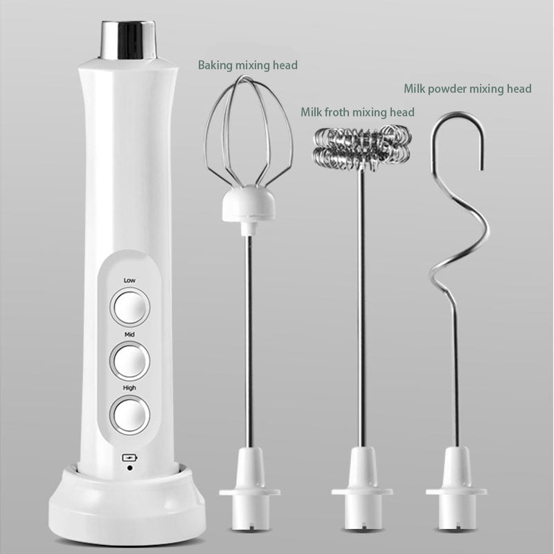 Compact 3in1 Electric Milk Frother Foam Machine