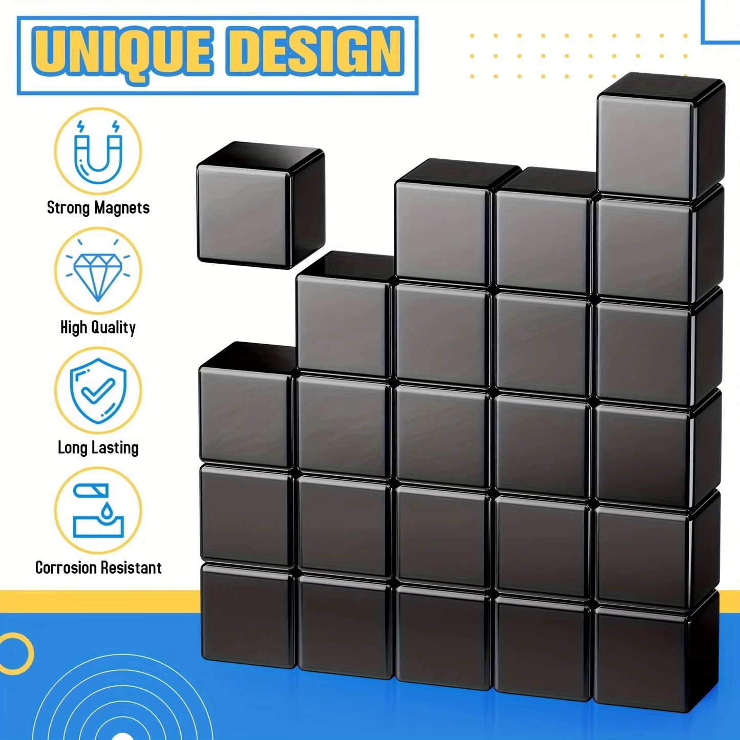 Powerful Neodymium Rectangular Magnets for Home Office