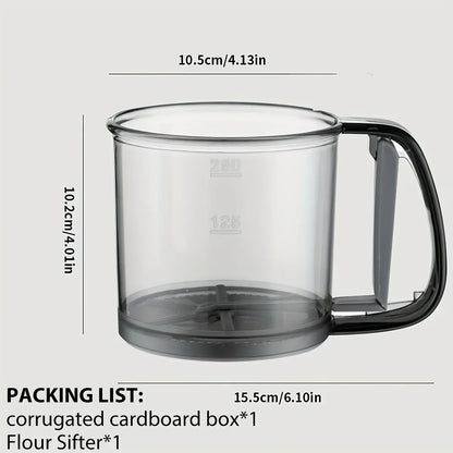 Easy Use Double Flour Sifter Set of 2