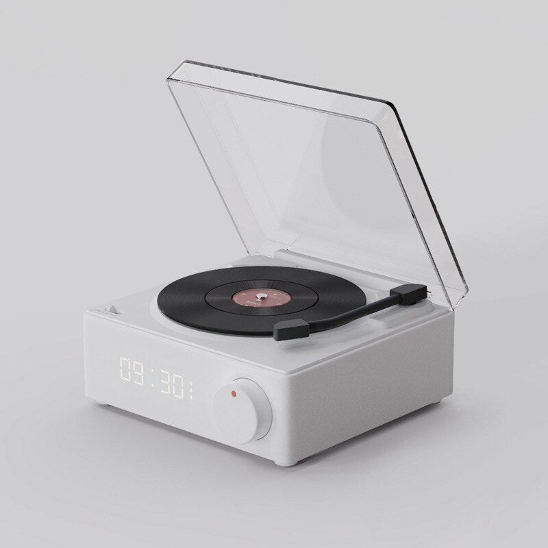 Retro Style Portable Vinyl Record Player Speaker - Luxicro