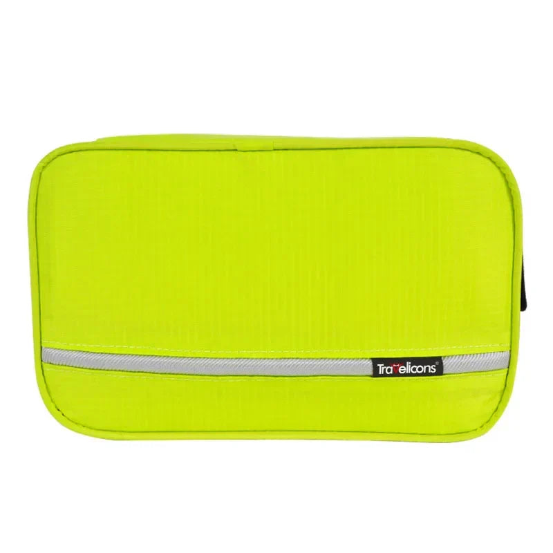 Compact Travel Toiletry Bag with Hooks