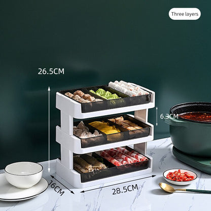 Space Saving Kitchen Shelf Organizer Rack