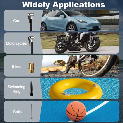 Compact Wireless Air Pump 150PSI Portable Compressor