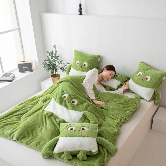 Cozy Fleece Teddy Bear Blanket - Luxicro