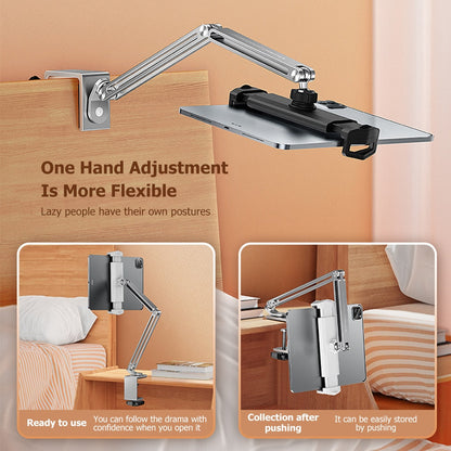 Adjustable Long Arm Phone Stand Holder