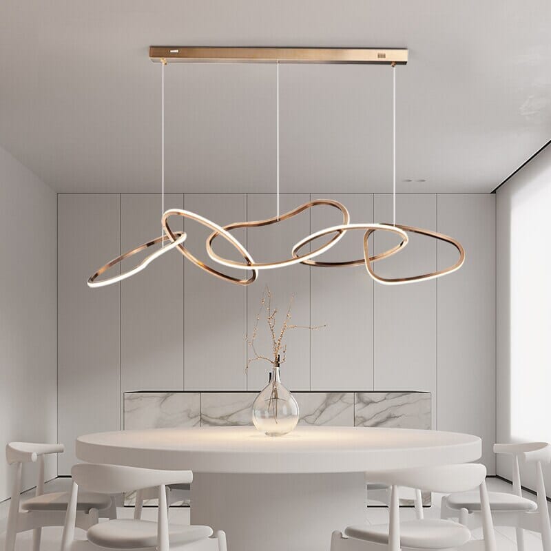 Luxury Gold Drop Pendant Lighting