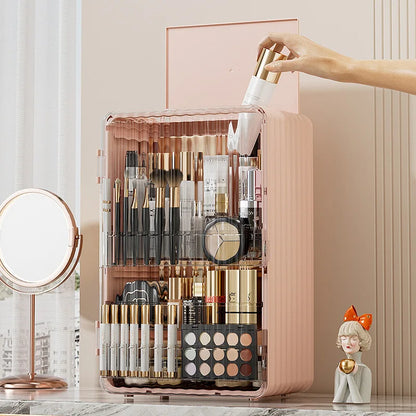 Premium Makeup Organizer Case with Magnetic Closure