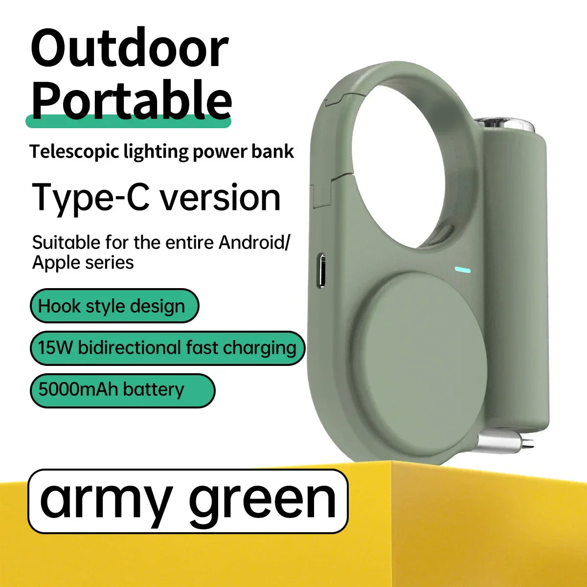Small Lightweight Travel Phone Charger