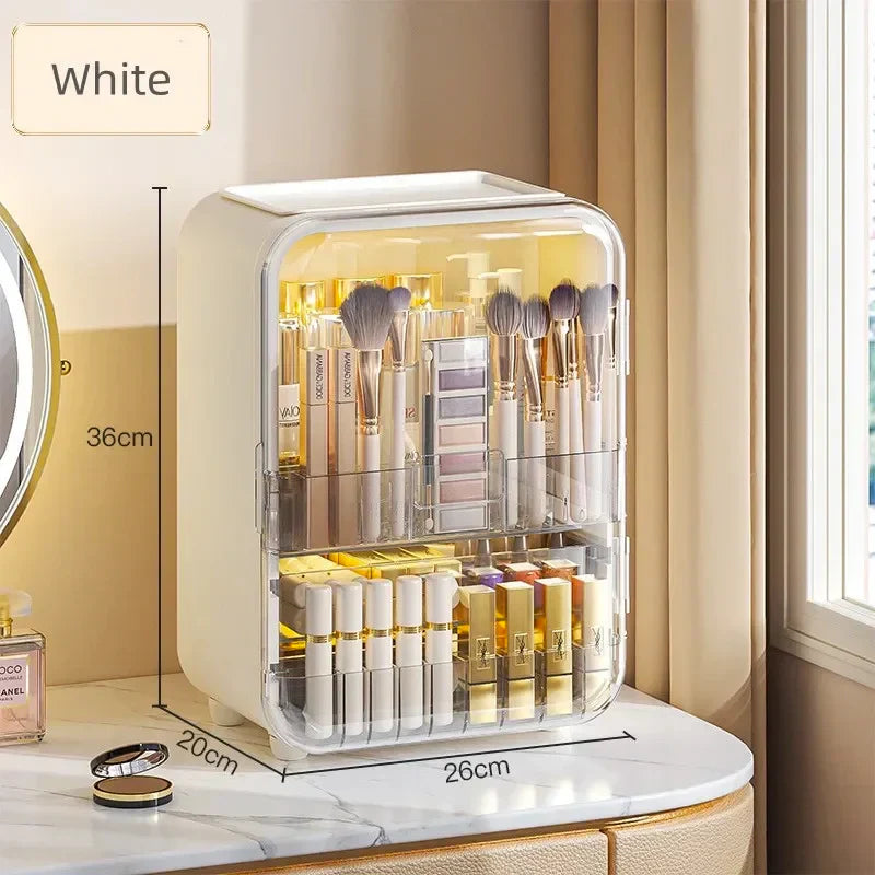 Large Transparent Cosmetic Organizer Box