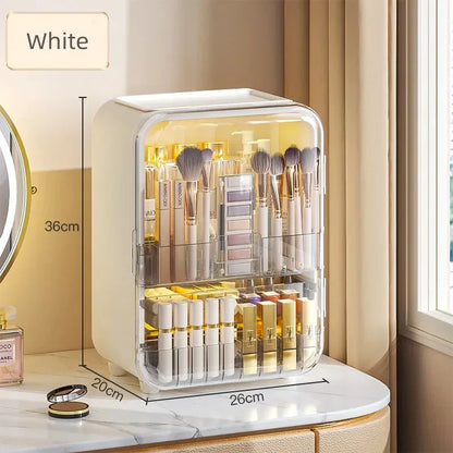 Large Transparent Cosmetic Organizer Box
