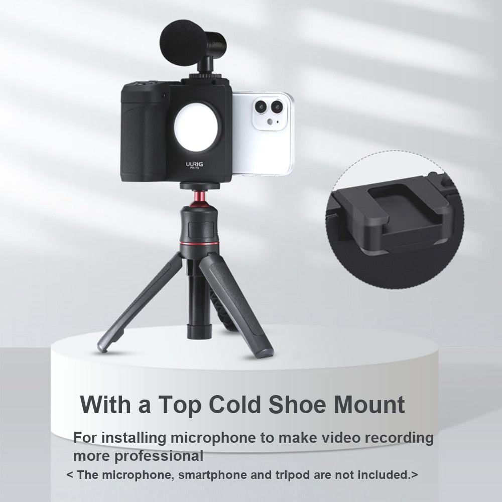 Portable LED Phone Holder Mount