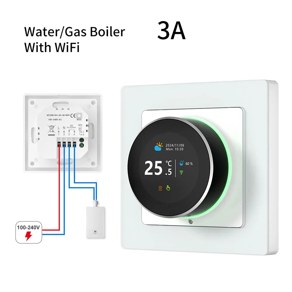 Wireless Thermostat Control for Boilers, Energy Saving Device